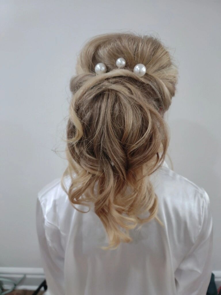 Hair styling work by Trina
