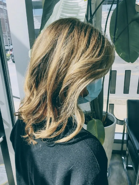 Hair styling work by Trina
