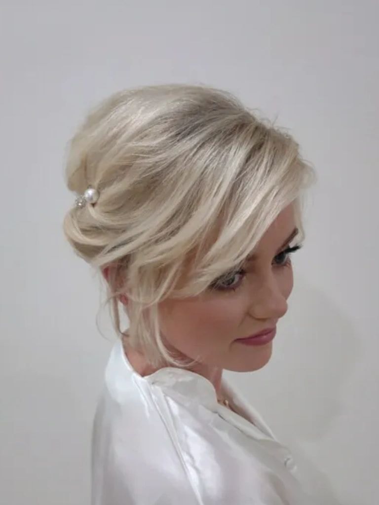 Hair styling work by Trina