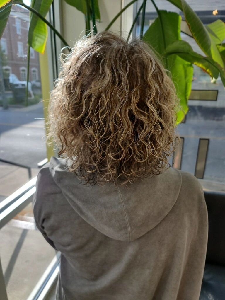 Hair styling work